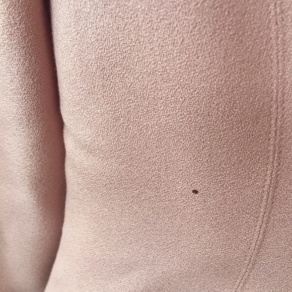 Bebe wool crop Barbie blush pink blazer button down - Picture 8 of 12